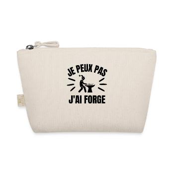 je peux pas j'ai forge - Trousse biologique - nature - Devant