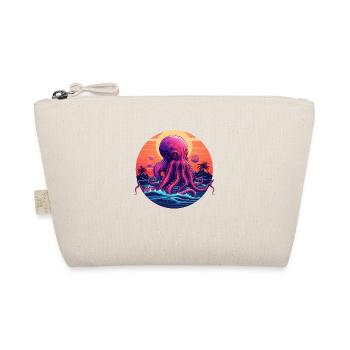 Octopus 80s synthwave 1 without stroke - Trousse biologique - nature - Devant