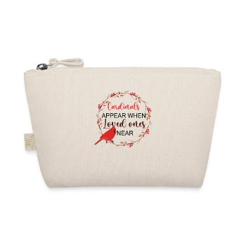 Cardianal Appear When Loved Ones Near - Organic Pouch - nature - Front