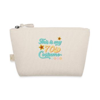 70s Party Shirt 70's Costume Cool Saying - Organic Pouch - nature - Front