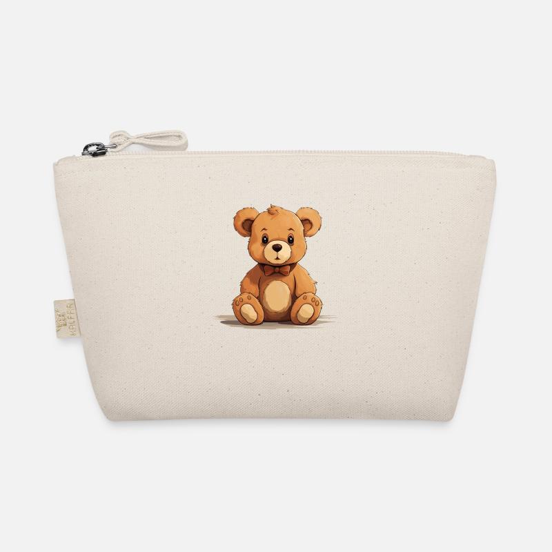 Teddy bear Organic Pouch