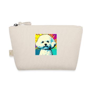Bichon Frisé Pop art - Organic Pouch - nature - Front