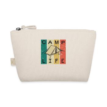 Camper Life Camp Campfire Camp Camping Hobby - Organic Pouch - nature - Front