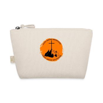 Faith Moves Mountains - Organic Pouch - nature - Front