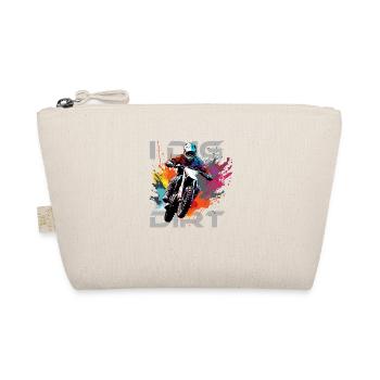 I dig dirt - Organic Pouch - nature - Front