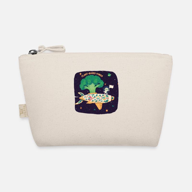 Broccoli powered spaceship plant based power Organic Pouch