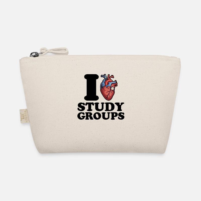 I love study groups Organic Pouch