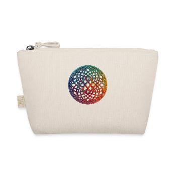 Celtic Shield Heart of Breizh - Organic Pouch - nature - Front