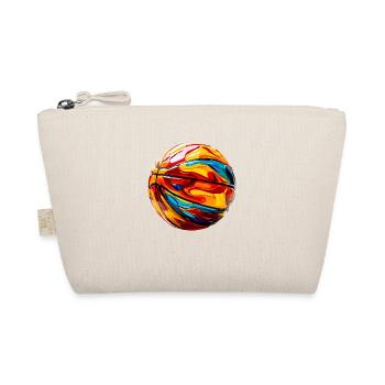 colorful basketball - Organic Pouch - nature - Front