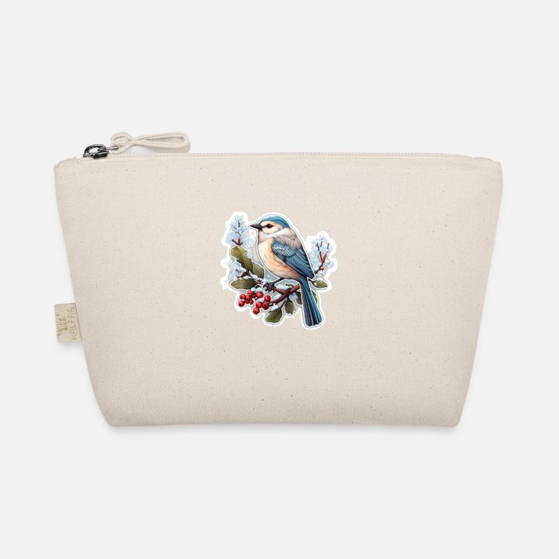 Birds in winter Organic Pouch