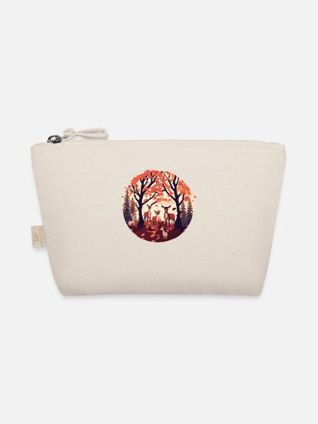 Une famille de cerfs (Collection d’automne #8) - Trousse biologique - nature - Devant