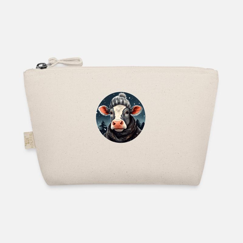 Cow in winter Organic Pouch