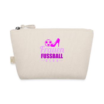 frauen fußball club - Bio-Täschchen - Natur - Vorne