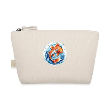 Koi Carp - Japanese Fish - Organic Pouch - nature - Front