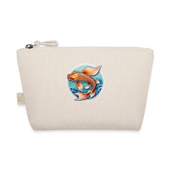 Koi Carp - Japanese Fish - Organic Pouch - nature - Front