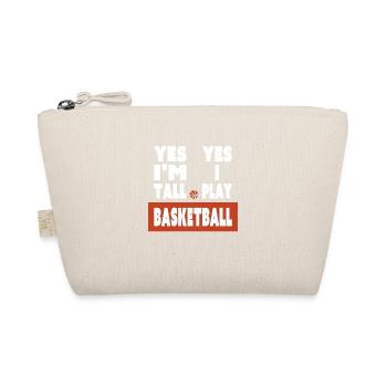 Vintage for tall basketball player basketball fans - Organic Pouch - nature - Front