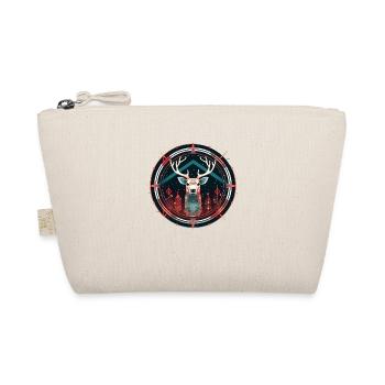 Deer in Ornament, Love Deers - Organic Pouch - nature - Front