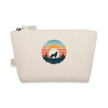 Malinois Vintage Sunset - Organic Pouch - nature - Front