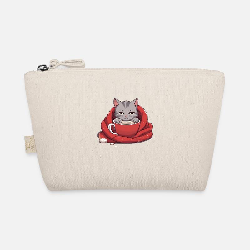 Chat adorable Trousse biologique