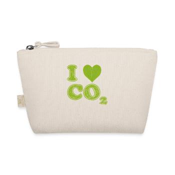 I love Co2 - Organic Pouch - nature - Front
