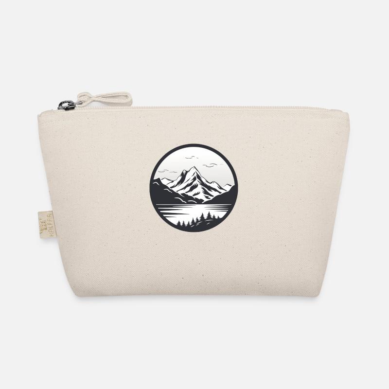 Frostiger Berg Bio-Täschchen