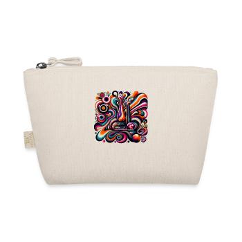 Psychedelic Retro Fusion - Organic Pouch - nature - Front