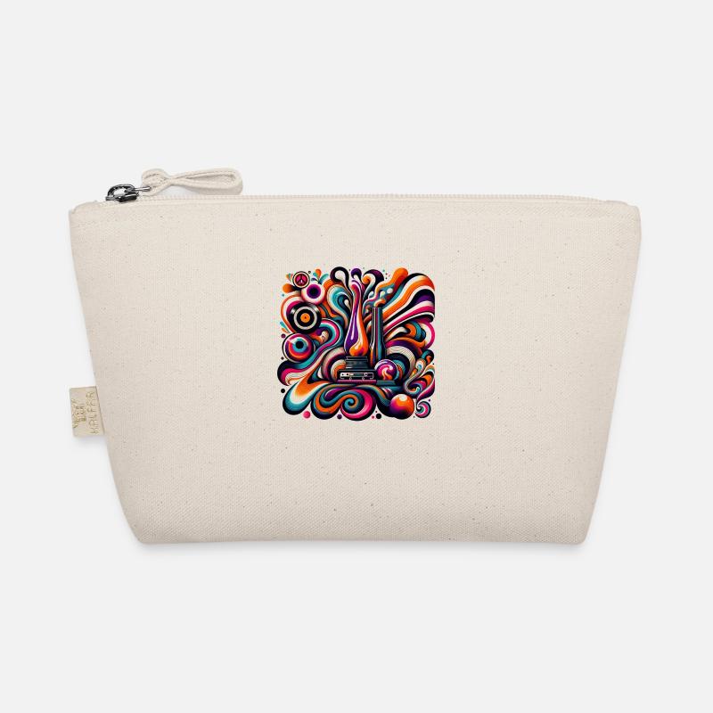 Psychedelic Retro Fusion Organic Pouch