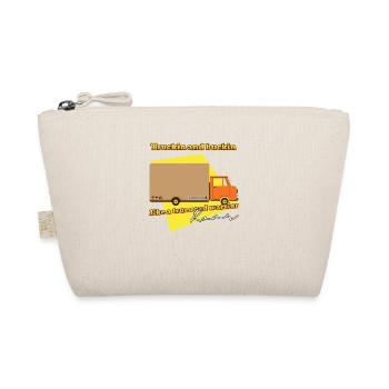 Trucking and buckin - Organic Pouch - nature - Front