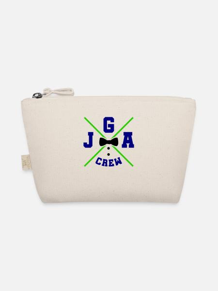 Bachelor Party Crew - Organic Pouch - nature - Front