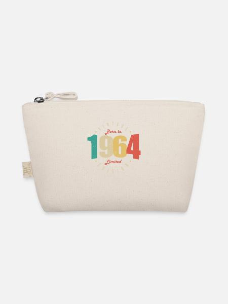 1964 Vintage Retro Geburtstagsgeschenk 1964 - Bio-Täschchen - Natur
