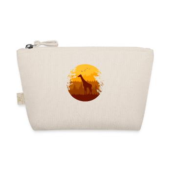 Forêt d’automne et girafe - Trousse biologique - nature - Devant