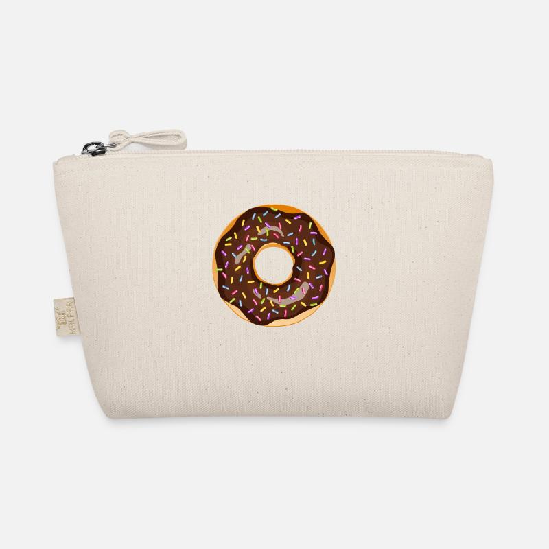 Donut Drawing Dessert Donuts Cake Pastry 1R Organic Pouch