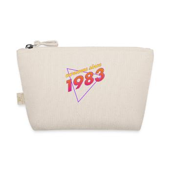 Retro - Genial seit 1983 - Bio-Täschchen - Natur - Vorne