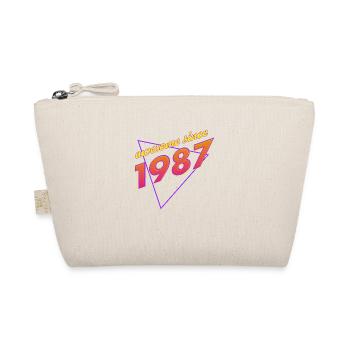 Retro - Genial seit 1987 - Bio-Täschchen - Natur - Vorne