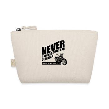 Lustiger Motorrad Spruch - Bio-Täschchen - Natur - Vorne