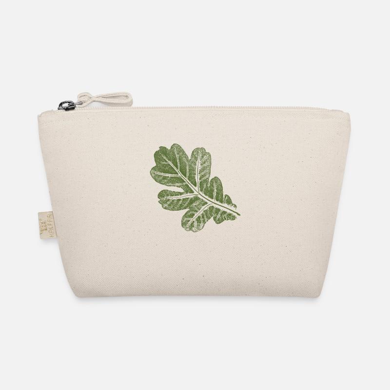 Oak Leaf - Leaf/ Oak Khaki Organic Pouch
