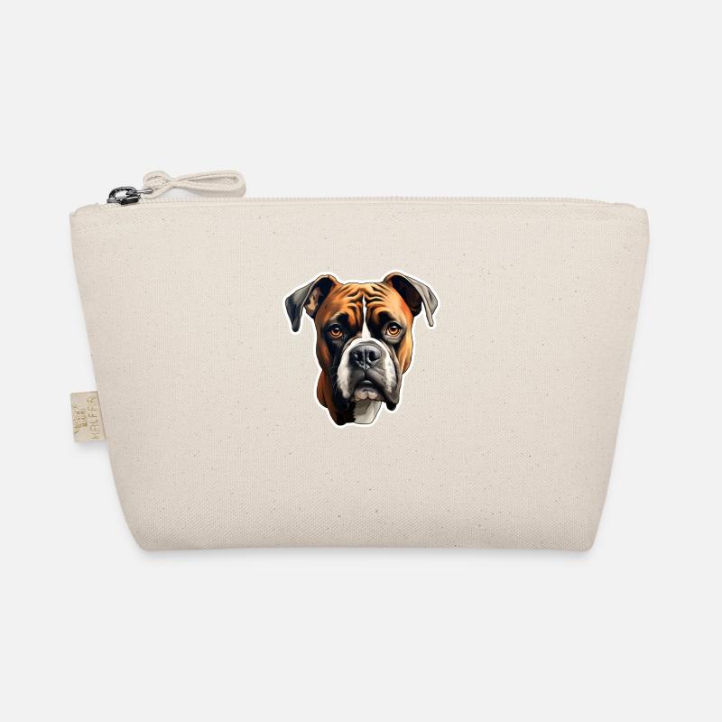 Boxer head Organic Pouch