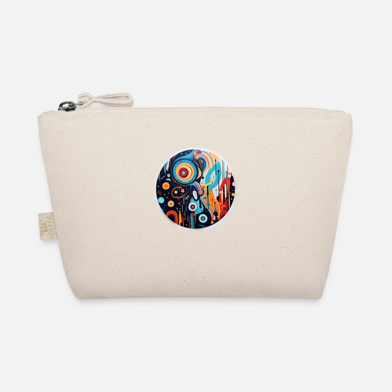 Abstract art Organic Pouch