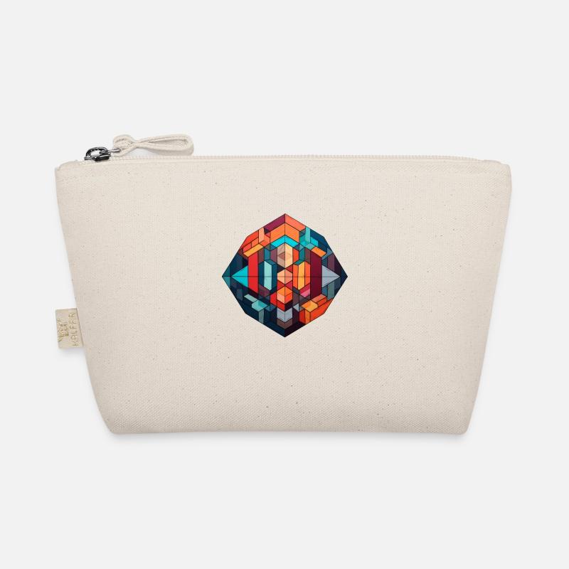 Geometric shapes Organic Pouch