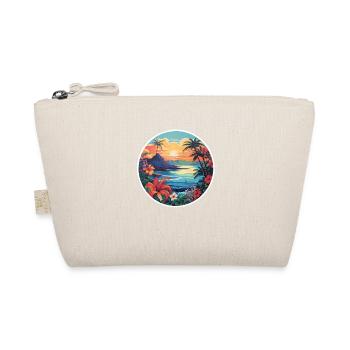 Tropical paradise - Organic Pouch - nature - Front