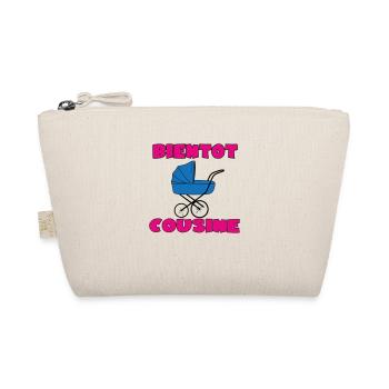 SOON TO BE A COUSIN - Organic Pouch - nature - Front