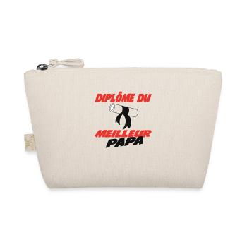 Best Dad Diploma - Organic Pouch - nature - Front