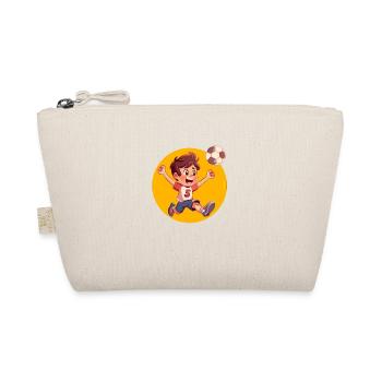 Footballeur 5ème Années, Motif D’anniversaire - Trousse biologique - nature - Devant