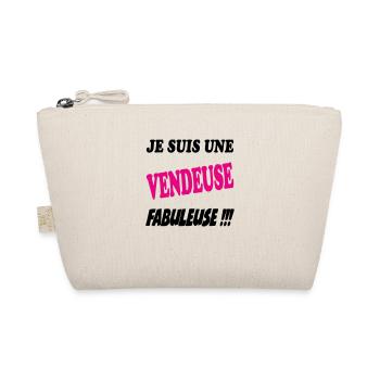 Je suis une vendeuse fabuleuse !!! - Trousse biologique - nature - Devant