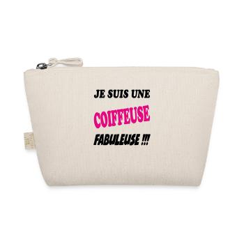 Je suis une coiffeuse fabuleuse !!! - Trousse biologique - nature - Devant
