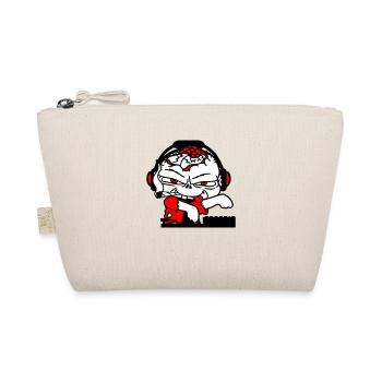 Zombie Monster DJ Horror Mixer Party Music - Organic Pouch - nature - Front