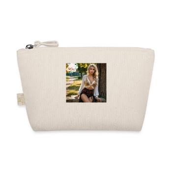 Folk girl - Organic Pouch - nature - Front
