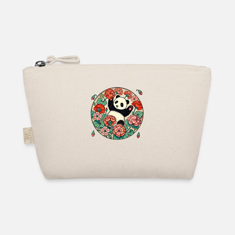 Cute Panda Organic Pouch