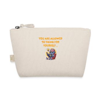 THINK YOURSELF - Organic Pouch - nature - Front