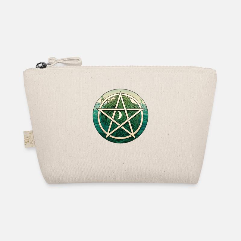 Green Pentacle Organic Pouch